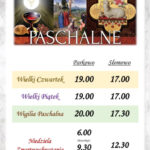 Triduum Paschalne – godziny liturgii